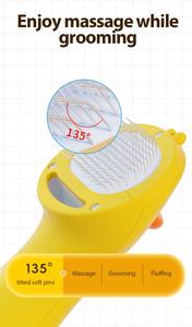ไดร์เป่าผมเสริมสวยสัตว์เลี้ยงแบบ2 in <span class=keywords><strong>1</strong></span>พร้อมแปรงลื่นสำหรับสุนัขและแมวขนาดเล็กและขนาดกลาง - Product Image 3