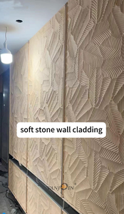 Tuiles flexibles à motif de feuilles de <span class=keywords><strong>palmier</strong></span> pour la décoration intérieure tropicale - Product Image 2