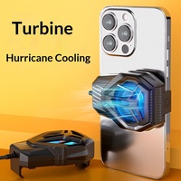 Ventilateur de refroidissement magnétique pour téléphone avec lumière RGB - Dissipateur thermique portable à semi-conducteurs pour le gaming et le vlogging