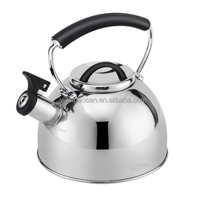 Bouilloire à poignée douce Bouilloire à thé en acier inoxydable 304 Théière en acier inoxydable Cuisinière à induction - Product Image 1