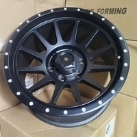 Approvisionnement d'usine Q + Matt 17X9 17 pouces 6 trous 6X1397 alliage Suv hors route jante 4X4 pour Toyota Hiace Peugeot 3008