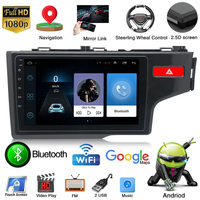 8 Core 4G WIFI BT Android autoradio GPS Navigation DSP Carplay Auto stéréo lecteur multimédia pour 2014 ~ 2018 Honda Fit RHD