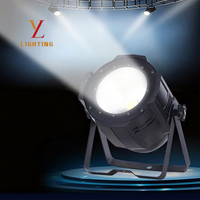 Projecteur de scène LED COB 200W blanc, angle de lentille 35/75, 6 canaux DMX512, fonctionnement automatique maître-esclave, stroboscope 4300K, éclairage de scène