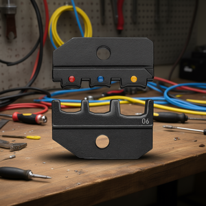 Matriz de crimpado para terminales y conectores de cable aislados tamaño 06 con indicadores de color - Product Image 3