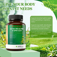 Capsules dures antioxydantes pour la purification pulmonaire - Protection cellulaire, soutien respiratoire, certifiées GMP pour les marques premium
