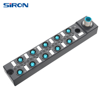 Boîte de distribution de terminaux SiRON M8 H427-84/88/812/816, équipement et fournitures électriques IP67, connecteurs, boîte de jonction, contrôleur