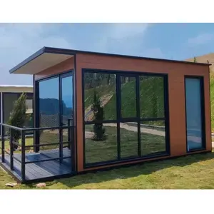 Custom Flat Pack Container House Factory 10ft 20ft 40ft Prefab Steel Flat Pack Container Frame Dimensions