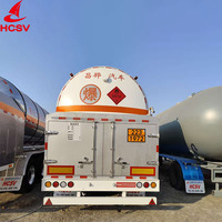Semi-remorque citerne cryogénique pour le transport de gaz naturel liquéfié (GNL) pour la livraison routière de gaz