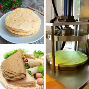 Commercial Motorized ROTI <b>Maker</b> Dough Press Machine Multifunctional 304 Stainless Steel 220V/380V - Product Image 4