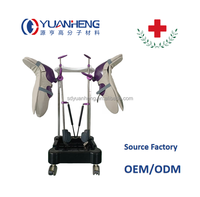 Accessoires pour table d'opération médicale : Support de jambe inférieure, support de jambe pour position lithotomique, chariot manuel, CE