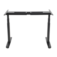 Cadre de table électrique à hauteur réglable à double moteur, fabriqué en Chine, cadre noir 2CF3, pour bureau à domicile
