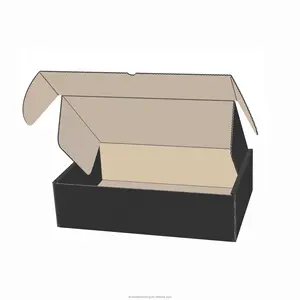 Custom logo China Supplier Cowhide gift box biodegradable Carton Airplane Box serviceable Folding carton