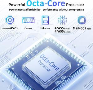 10 inç Android 14 Tablet IPS yüksek çözünürlüklü LCD ekran 8GB RAM 64GB Wi-Fi 6 hızlı taşınabilir klavye 2 yıl koruma kavisli Metal gövde - Product Image 2