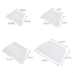Wholesale Dough Scraper Bowl Scraper Flexible <b>Bench</b> Scraper <b>Plastic</b> Dough Cutter for Bread Dough Cake Fondant Icing - Product Image 3
