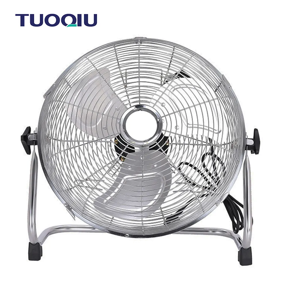 Best Price 3 Gear Electric Air Cooling Industrial Working Fan Metal Outdoor Camping Tent Hanging Portable Fold Floor Fan
