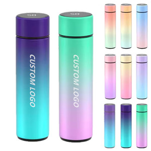 Smart Travel LED Temperature Display Vacuum Flask Thermos New Design Hot/Cold <strong>Thermal</strong> Beverages Coffee Cup <strong>Teapot</strong> for On-The-Go - Product Image 5