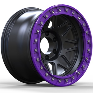 Rines Beadlock Todoterreno 17x9 ET12 6x139.7 de Alta Resistencia con Diseño Anti-Desmontaje, Rines Robustos para Camionetas <span class=keywords><strong>4x4</strong></span> y Proyectos de Overlanding - Product Image 5