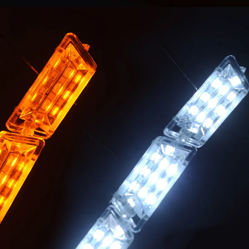 AES Werks großhandel Autos chein werfer LED flexibler Streifen Crystal drl Tagfahrlicht für Auto-Beleuchtungs system
