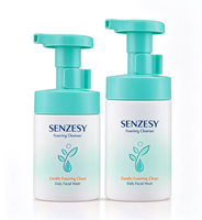 Bouteille vide en PET avec pompe mousseuse 120ml 150ml – Distributeur de savon moussant pour nettoyant visage, savon pour les mains, gel douche, shampoing