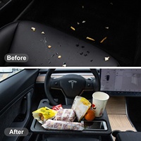 Plateau de table de voiture populaire en ABS pour Tesla Model 3/Y/S/X, pour iPad/ordinateur portable/tablette/ordinateur portable