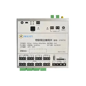 Suporte de linha de alimentação 4g ethernet 5w ac, fonte de alimentação direta larga distância comunicação iot gateway