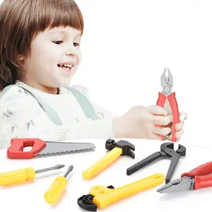 Stellen Sie sich vor, Sie spielen Plastik werkzeuge Spielzeug Set Boy Simulation Carpenter Repair man Game Tool Spielzeug Spielen Sie das Hauss piel mit Kindern