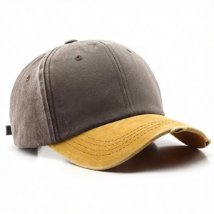 Gorra de Béisbol Vintage Lavada, de Algodón Desgastado, Ajustable, Unisex, Casual, con Logotipo Personalizado Bordado, Estilo Retro - Product Image 1
