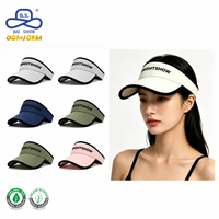 Visera de Golf Ligera y Portátil con Protección UV, Cierre Trasero Ajustable para Deportes al Aire Libre para Adultos, Directo de Fábrica
