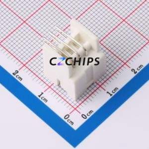 HC-XAD-2*3AW-05 Wire-to-Board Pin Header Bent Lead Through Hole,P=2.5mm Connector 2x3P 2.5mm Right Angle Insert XAD - Product Image 2