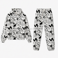 Ensemble sweat-shirt et pantalon de survêtement personnalisé pour homme, ensembles de sweat-shirts imprimés, pantalon de jogging à manches longues, vêtements de sport streetwear