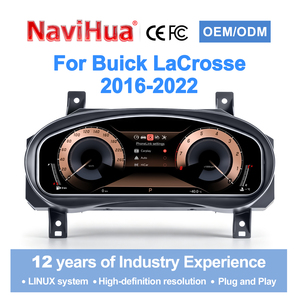 Compteur de vitesse numérique Navihua, système Linux, écran LCD, jauge de vitesse automatique pour Buick LaCrosse 2016-2022 - Product Image 3