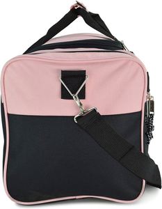 Bolsa deportiva de lona BSCI de 21 pulgadas, sin estampado, para gimnasio y viajes, con correa ajustable en rosa - Product Image 2