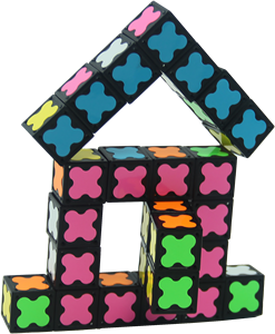 Mini <span class=keywords><strong>Fidget</strong></span> <span class=keywords><strong>Spinner</strong></span> Antistress per Bambini - Giocattolo Portatile in Plastica Ecologico - Product Image 3