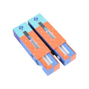 Paperboard cylindrical universal button lock childproof custom dropper bottle package macarons color packaging Box