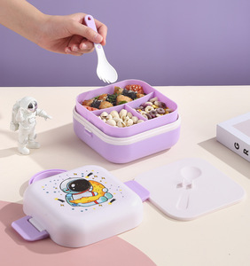 S15 carton Hộp Ăn Trưa cho sinh viên trẻ em trở lại trường học FDA fcm BSCI <span class=keywords><strong>ISO</strong></span> OEM ODM Bento Hộp Ăn Trưa hộp - Product Image 4