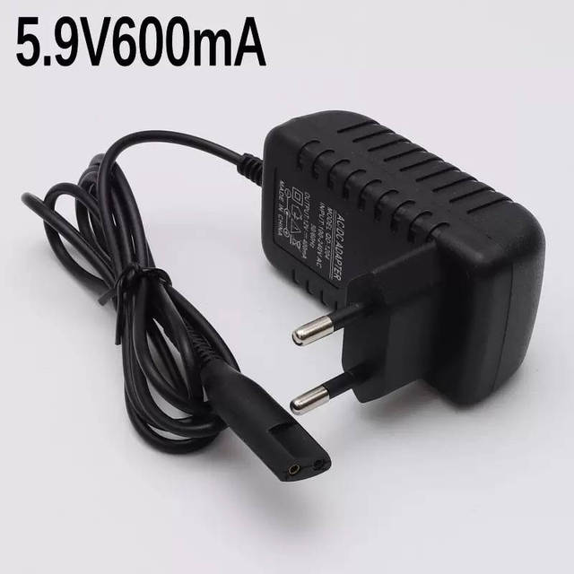 5.9V 600mA EU Charger for Braun Series 130 140 150 Electric Shaver Charger Adapter Cable
