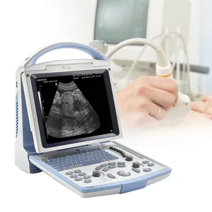 Mesin Ultrasound Digital Portabel, Mesin DP-10 Medis Full Digital dengan Layar Berwarna