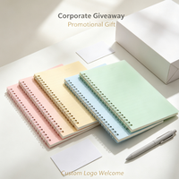 Carnet à spirale imprimé avec logo personnalisé, bloc-notes promotionnel, impression numérique, reliure cousue, couverture en PU, cahier d'exercices, école, bureau
