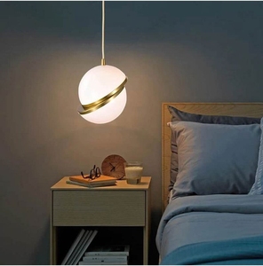 Lampe suspendue ronde moderne, lampe suspendue noire, Euro E27, lampe suspendue pour salon et salle à manger - Product Image 4