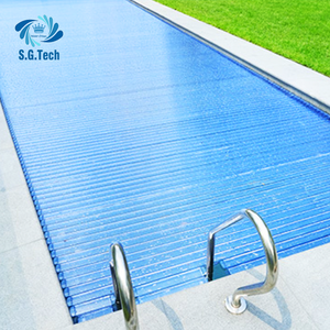 Couverture <span class=keywords><strong>de</strong></span> piscine en polycarbonate Water Crown, résistante aux UV, protection hivernale anti-impact, installation facile, extérieur - Product Image 2