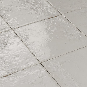 Bahia-13 Blanco 13x13 cm 9 mm Azulejo Brillante con Bordes Irregulares - Product Image 5