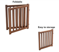 Barrière de sécurité pliable en bois durable pour bébé, autoportante, pour enfants, pour intérieur, porte, escalier, taille et couleur personnalisables, adaptée à l'âge
