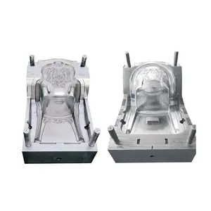 Preço competitivo Tiro Entrega Plástico Injection Molding P20 Steel Chair Mold Plastic Chair Mold Office Chair Back