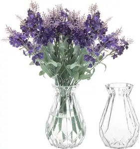 Glasvase für Blumen