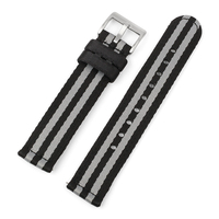 Bracelet de montre en toile 18mm 20mm 22mm pour TIMEX T49963 T49905, étanche, doux et confortable, boucle à ardillon en Nylon, bracelet pour homme