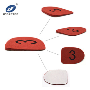 Eva Vorderfuß Palm Pads High Heel Schuhe Soft Pads Ferse Versteckte Einlegesohlen Fersen kissen Einsätze Moq 10 Paar - Product Image 4