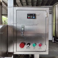 Sipuxin Nouvel équipement de dispersion à haut cisaillement pour la production de cosmétiques Mélangeur de réservoir IBC semi-automatique en acier inoxydable