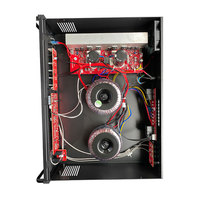 Thinuna Amplificateur de puissance professionnel TA-80E Amplificateur de mixage d'adresses publiques Mélangeur audio 4 canaux avec microphone sans fil