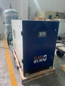 7 5kw/10hp 2.5bar 1.0m/3/min libre de aceite desplazamiento compresor de aire para cemento de transferencia - Product Image 6