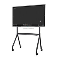 65 75 85 100 pouces tableau intelligent IR tactile tableau blanc interactif 4K électronique LCD tactile tv pour salle de classe